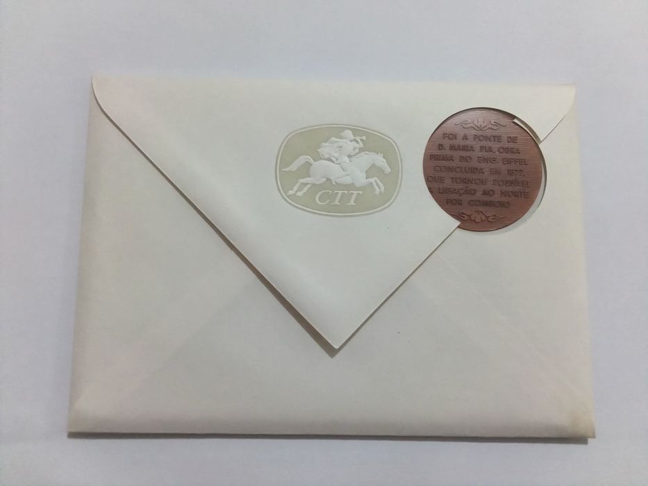 Filo-Medalhística - 1º Centenário do Caminho de Ferro a Norte do Rio D