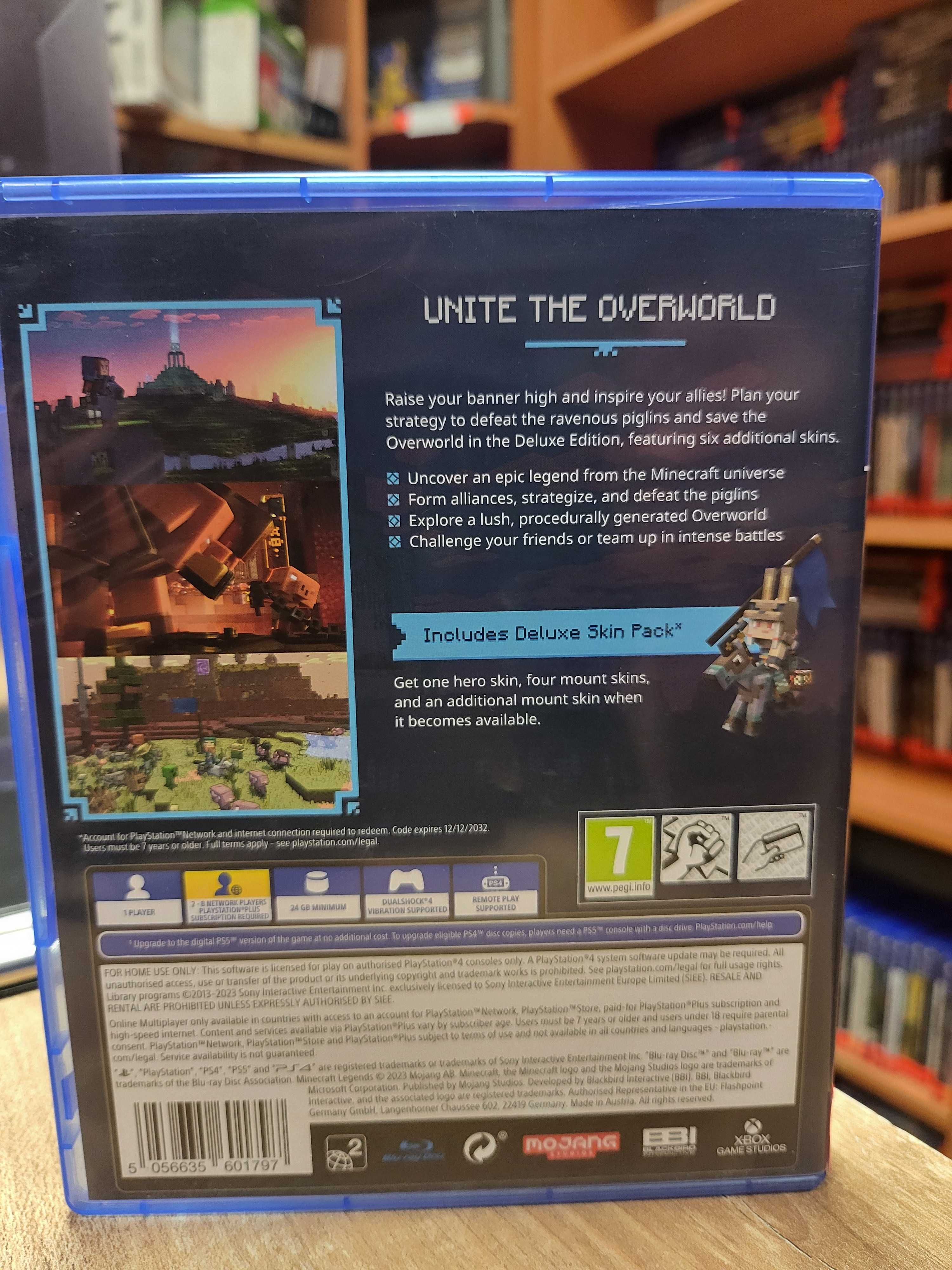 Minecraft Legends Deluxe Edition PS4 PS5 Wymiana Skup SklepRetroWWA