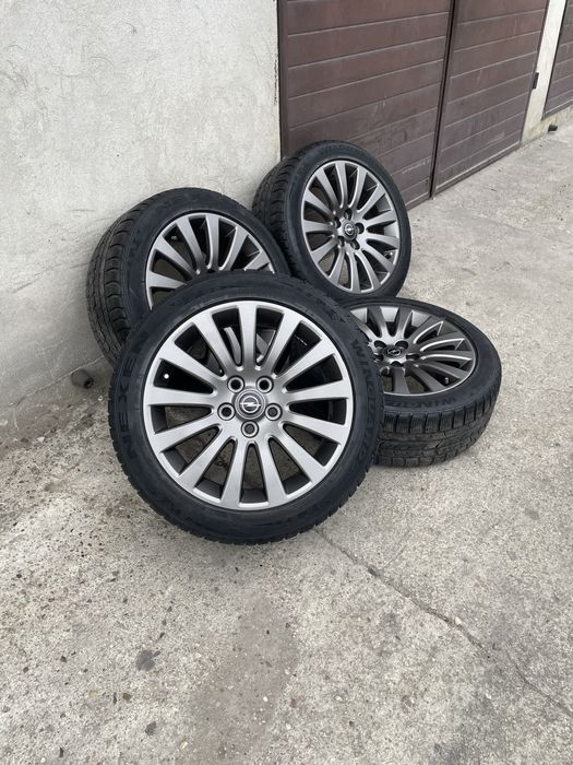 Koła, Felgi 5x120 18” Oryginał Opel Insignia, Zimowe