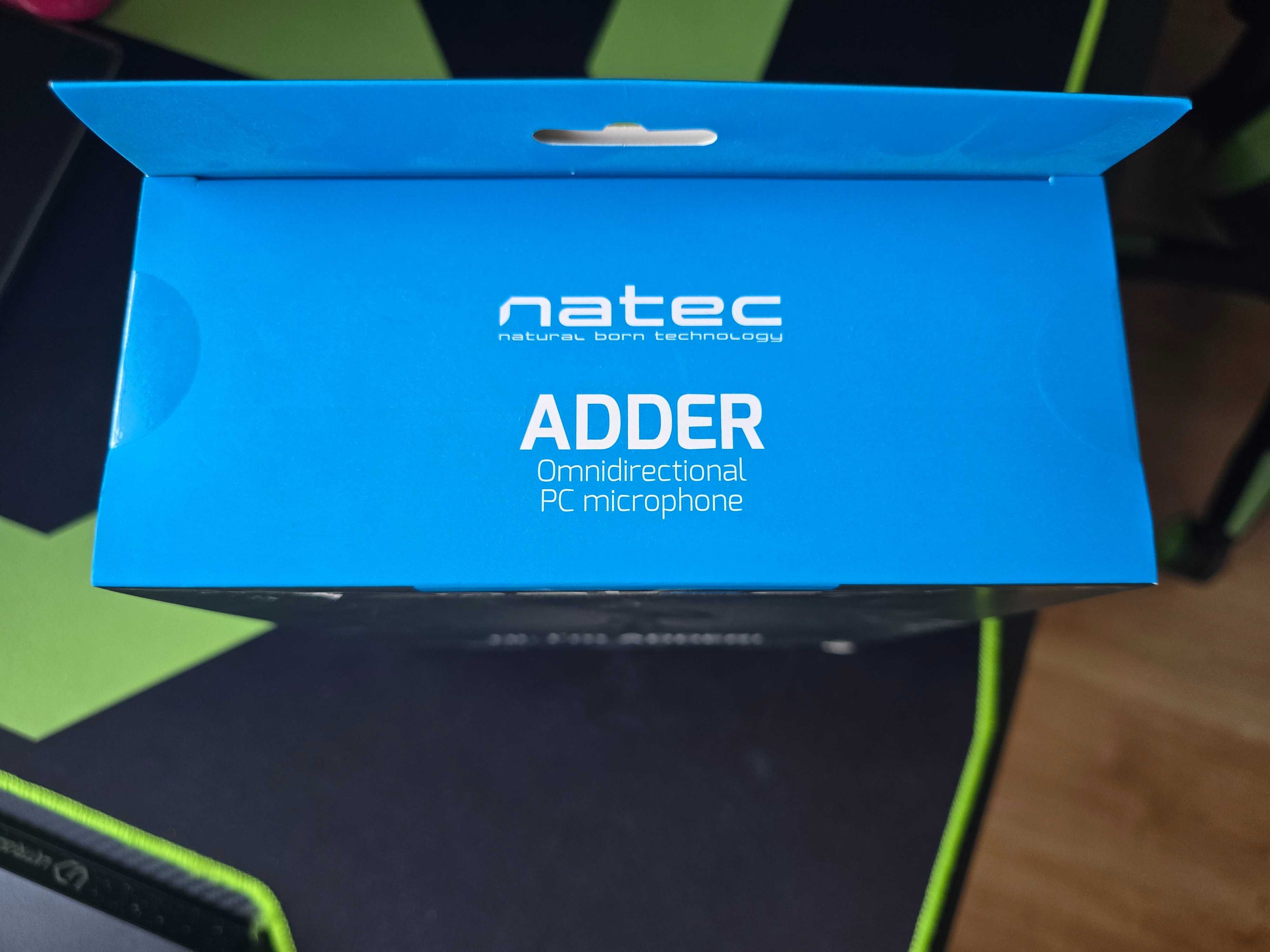 Mikrofon NATEC Adder Dookólny - NOWY