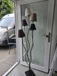 Designerska lampa, salon