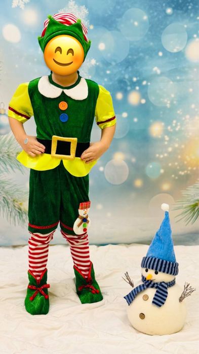 Костюм ельф новорічний 100-110р