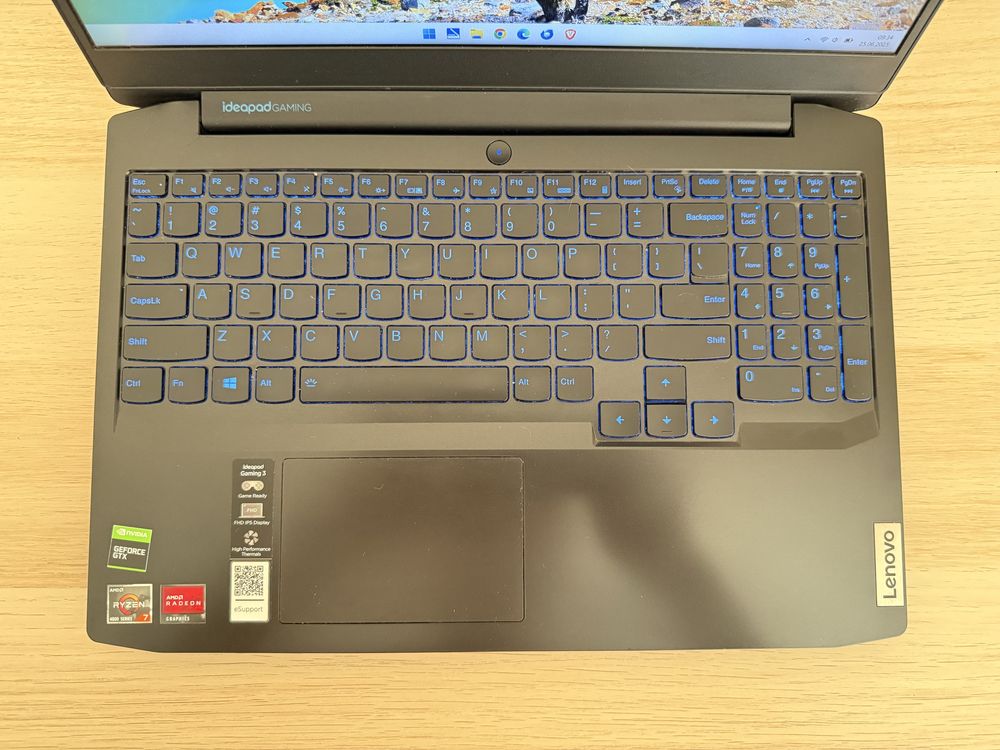 Laptop Lenovo 15ARH05 Ryzen 5 4800h SSD 500GB GTX 1060