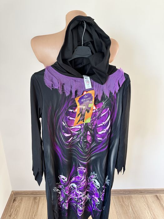 Nowy strój przebranie na halloween zjawa Morrisons rozmiar 134-140 cm