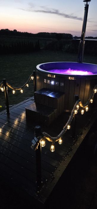 Bania jacuzzi wynajem opalana drewnem