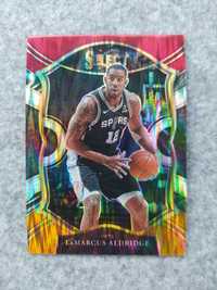 Karta NBA 2020-21 Select Red White Orange Shimmer Prizm Aldridge Spurs