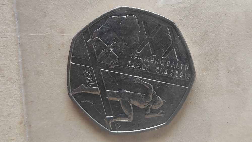 50 Pence comemorativas variadas