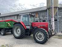 Massey ferguson 3125 Przedni Tuz,Gotowy do Pracy.