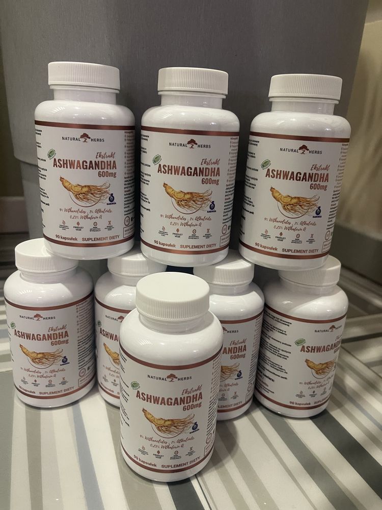 ASHWAGANDHA 600mg 9% Ашваганда 600mg 9% 90 шт
