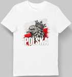 Koszulka Patriotyczna Polska biała L