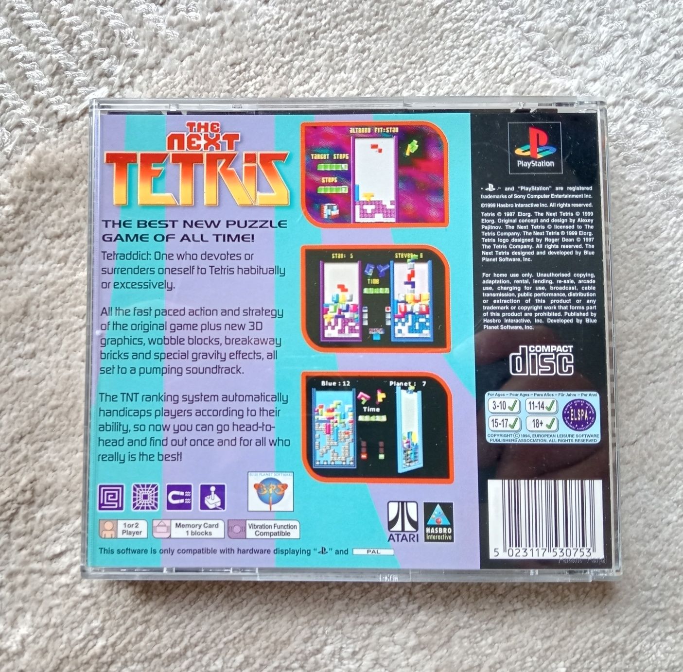 Gra PSX PlayStation The Next Tetris jak nowa