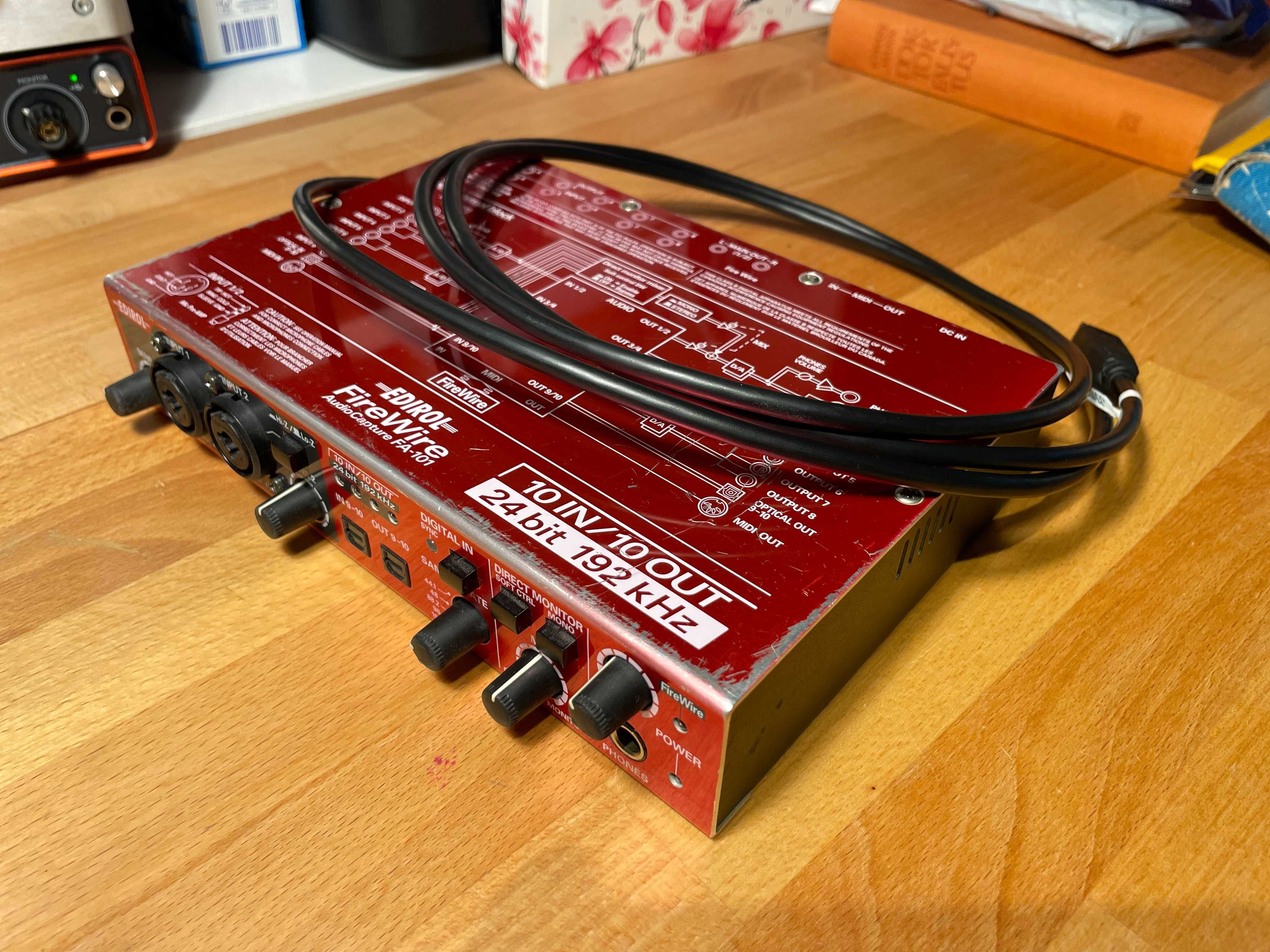 Edirol FA-101 Roland / karta wielokanał FireWire 8/8 + MIDI