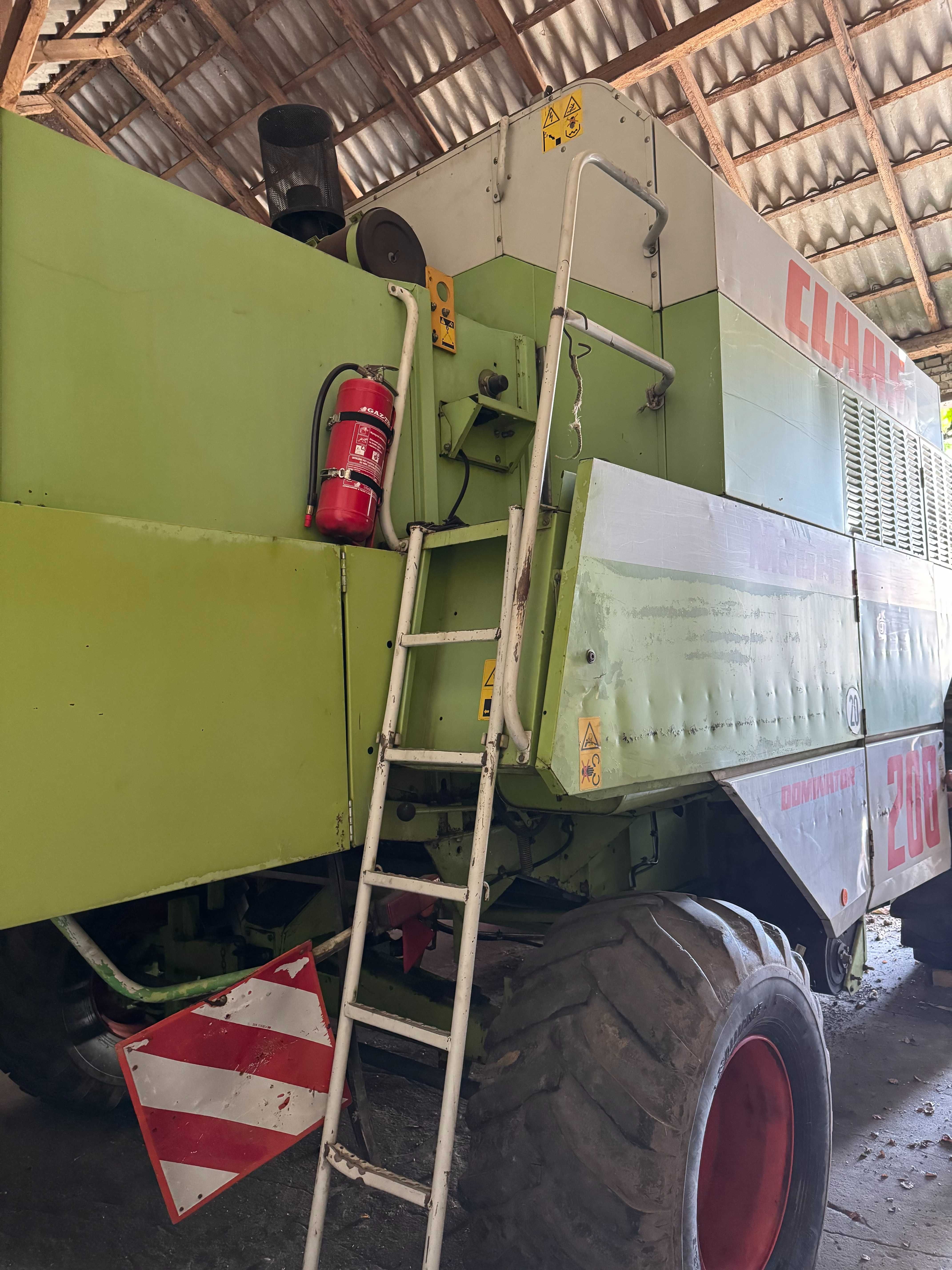 CLAAS MEGA 208 - 1997 rok - napęd 4x4 - zamiana