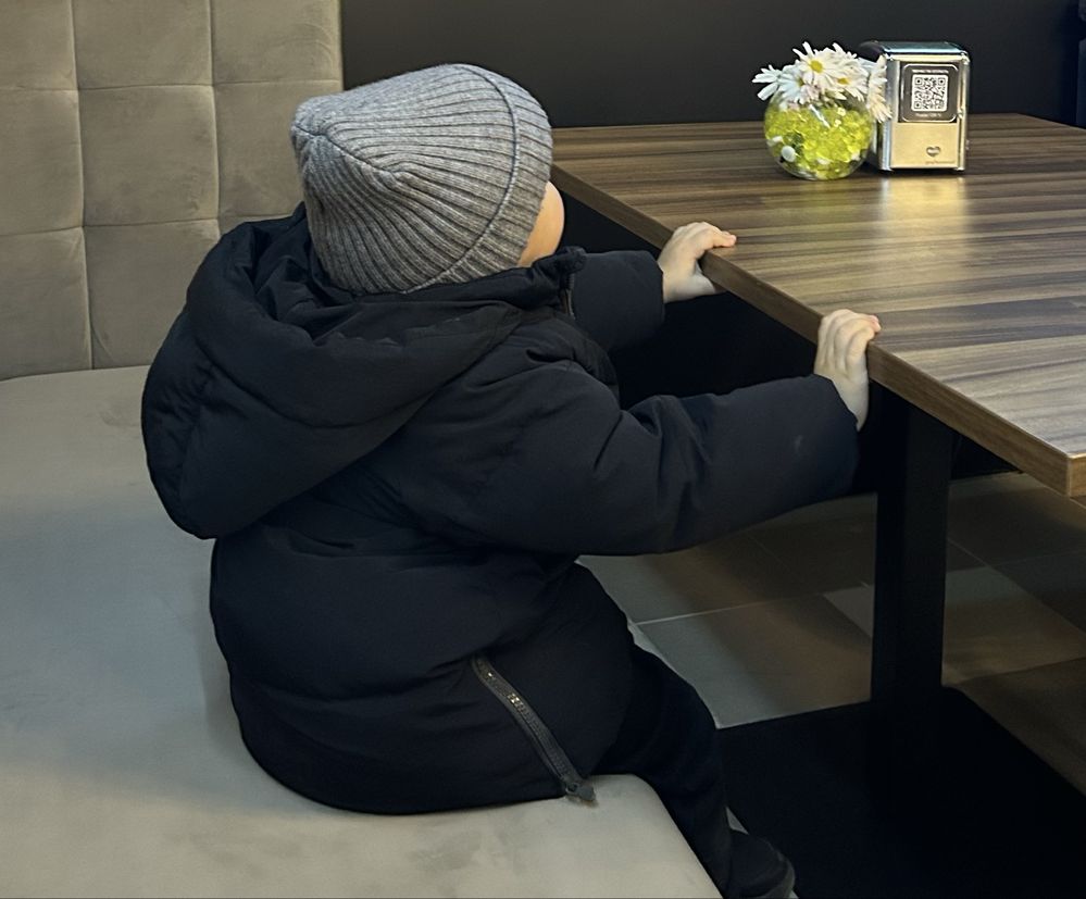 Курточка пуховик Zara 98 розмір