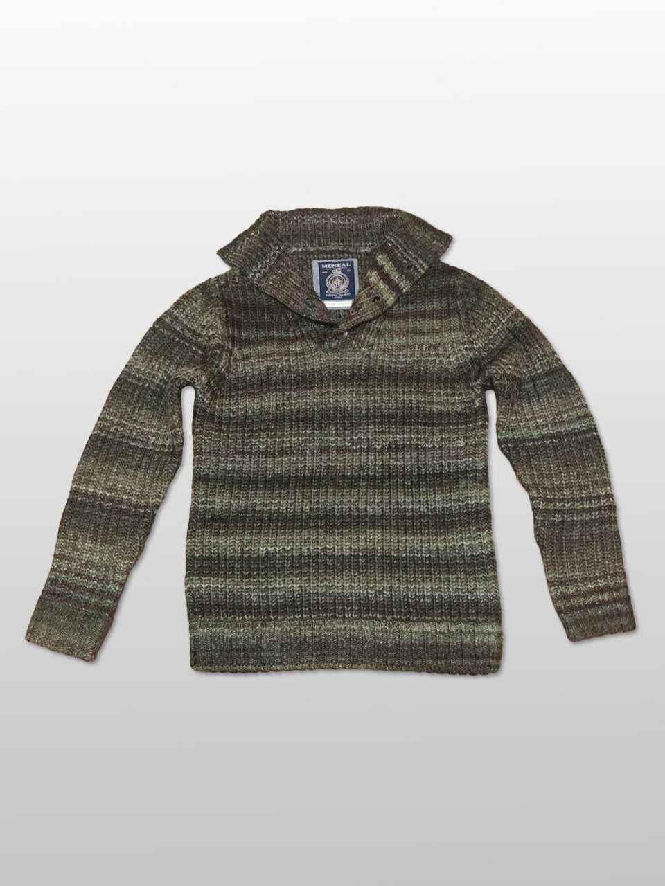 Мужской свитер из козьей шерсти меланжевый. McNeal (Германия)
