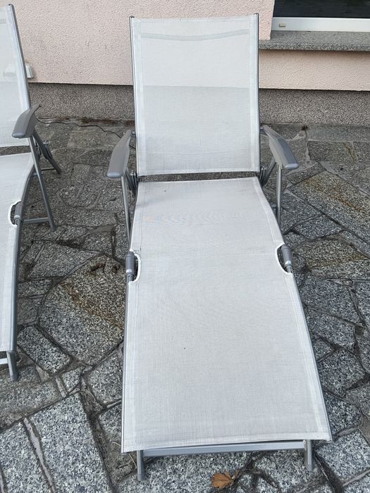 Leżaki ogrodowe 2 szt.