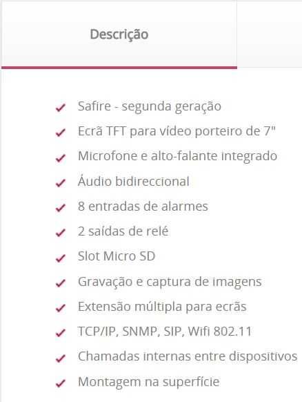 Monitor SF-VIDISP01-7WIP2