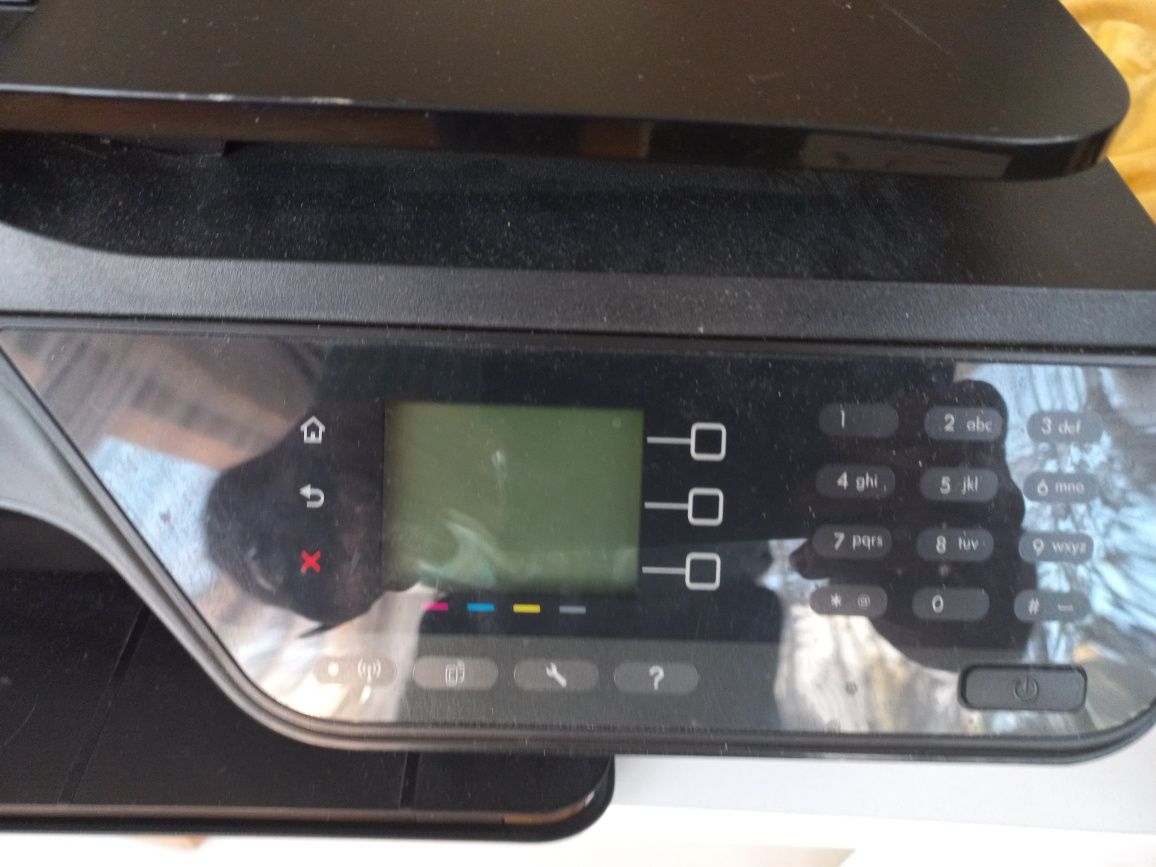 Drukarką Hp office jet 4622 plus tusze