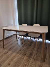 Stół skandynawski rozkładany + krzesła