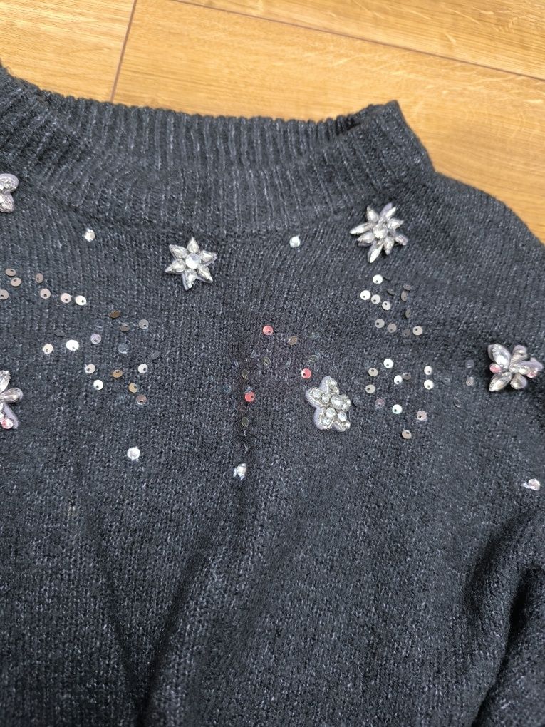 Sweter świątecznny, zimowy  damski rozmiar M