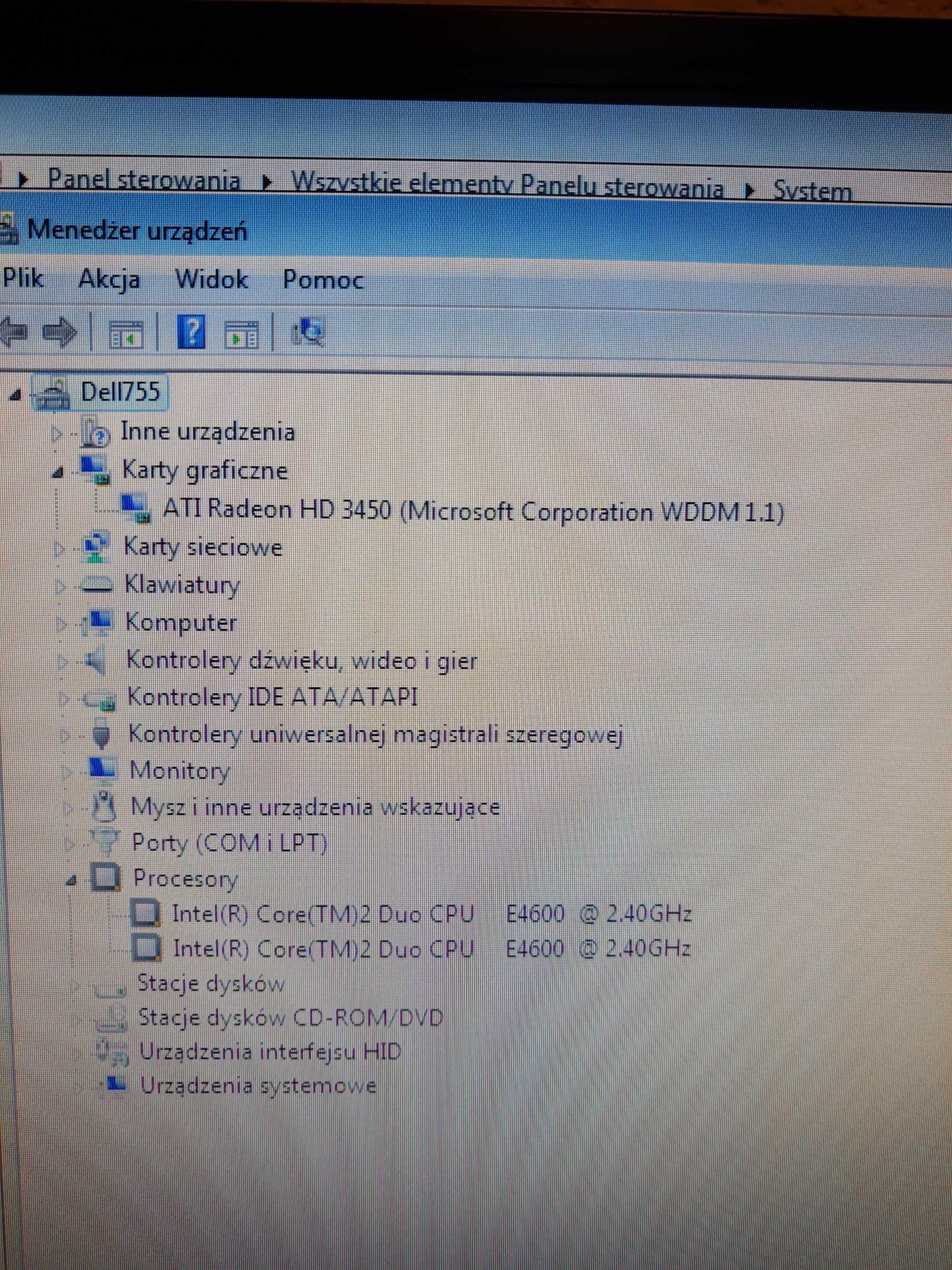 Komputer Intel Core 2 Duo 2,4Ghz Dell 755