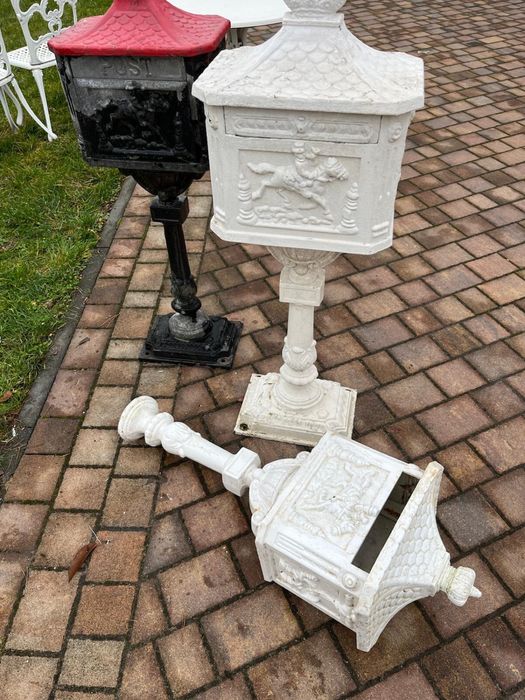 Skrzynka  pocztowa zeliwna