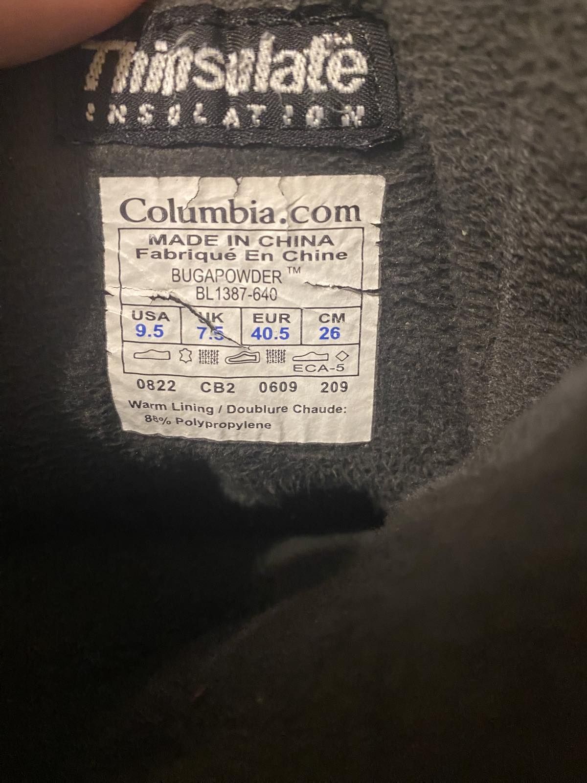 Взуття Columbia 40,5 розмір
