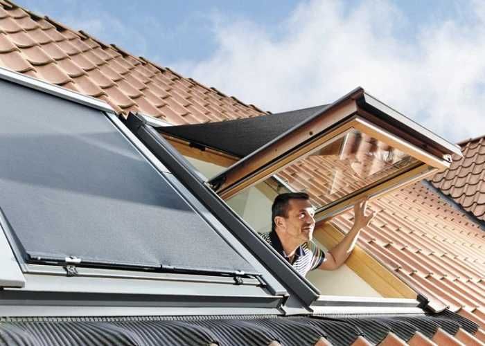 Markiza zewnętrzna do okna dachowego VELUX 78x118 manualna