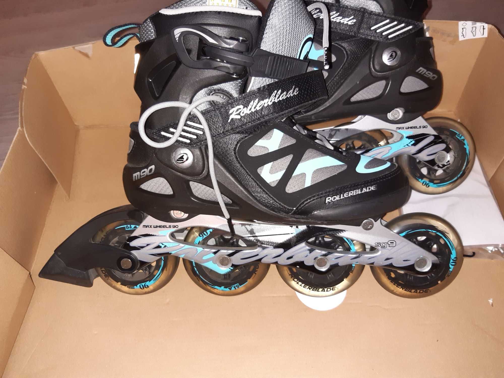 Rolki Rollerblade Macroblade 90 ST W - jak nowe, rozmiar 38