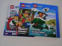 3 książki LEGO city