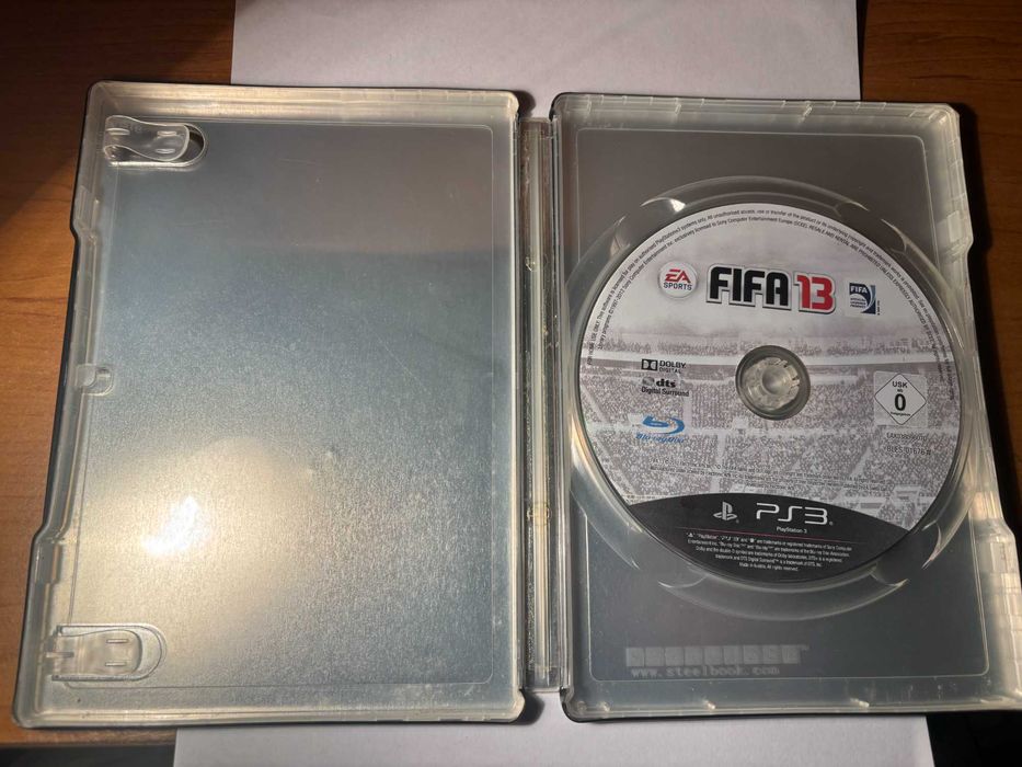 Gra Fifa 13 PS3 Steelbook + Gratis