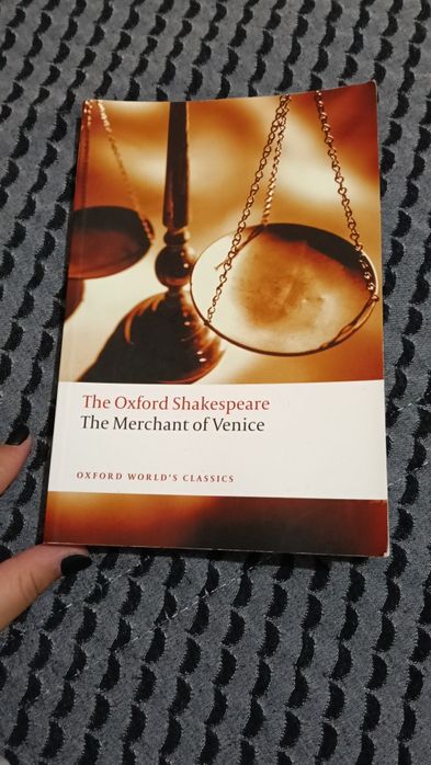 Livro "The Merchant of Venice" de Shakespeare