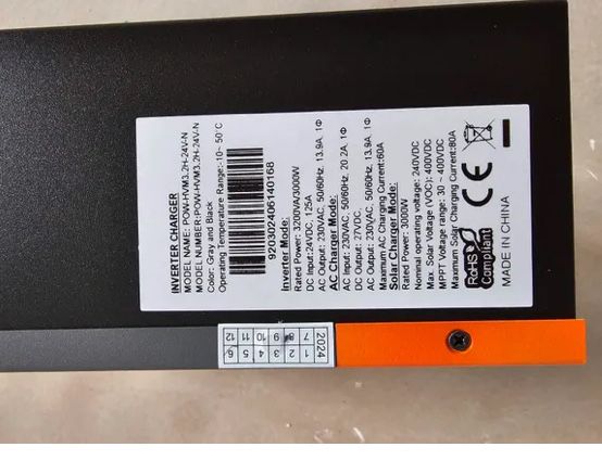 Гібридний інвертор PowMr 3000W 24 v