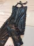 Ann summers эротический комбинезон латекс винил  эко кожа с-м