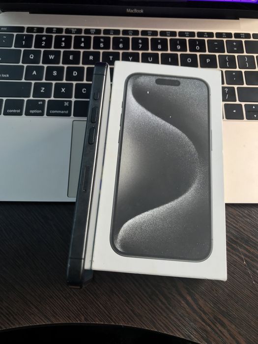 Apple iphone 15 Pro 128Gb Black Titanium Фізична Сім