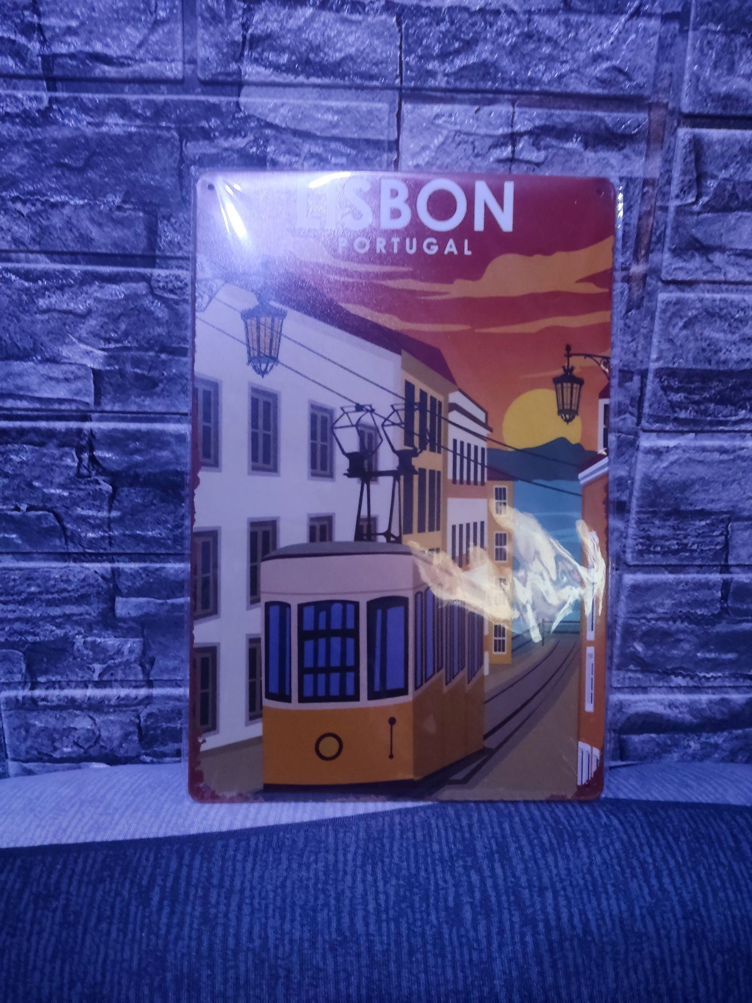 Placa Metálica 20x30cm Cidades II
