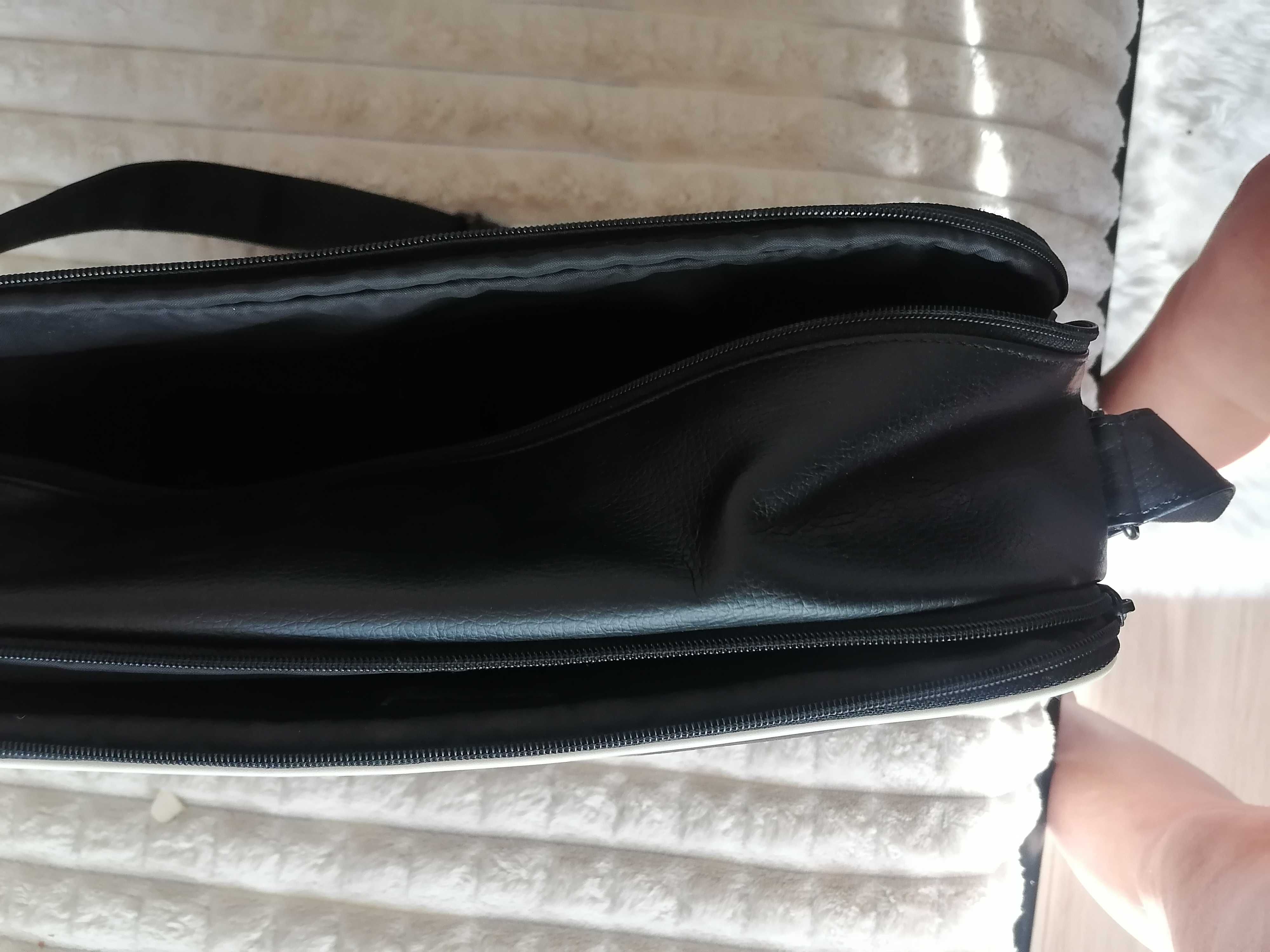 Torba adidas skórzana