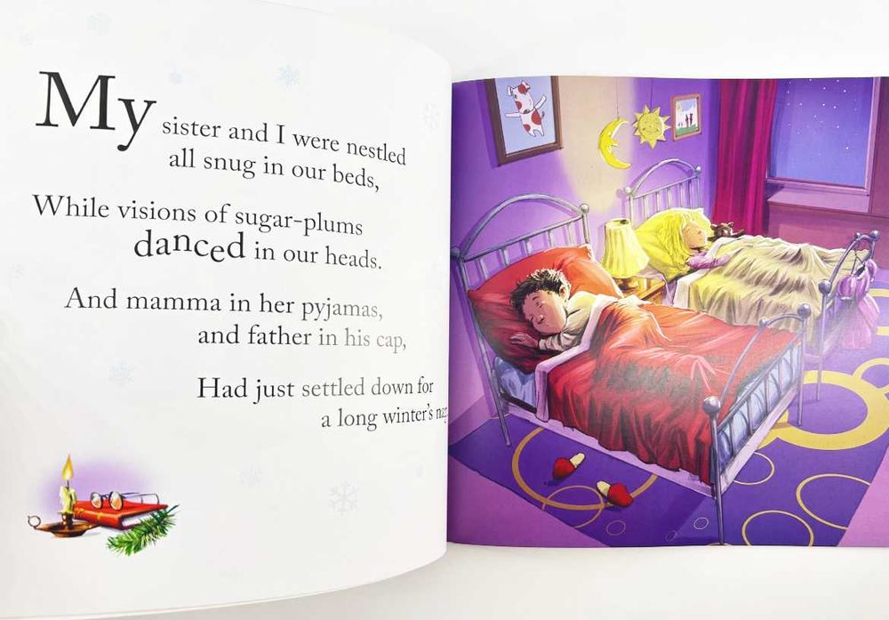 NOWA	The Night Before Christmas książka dla dzieci po angielsku