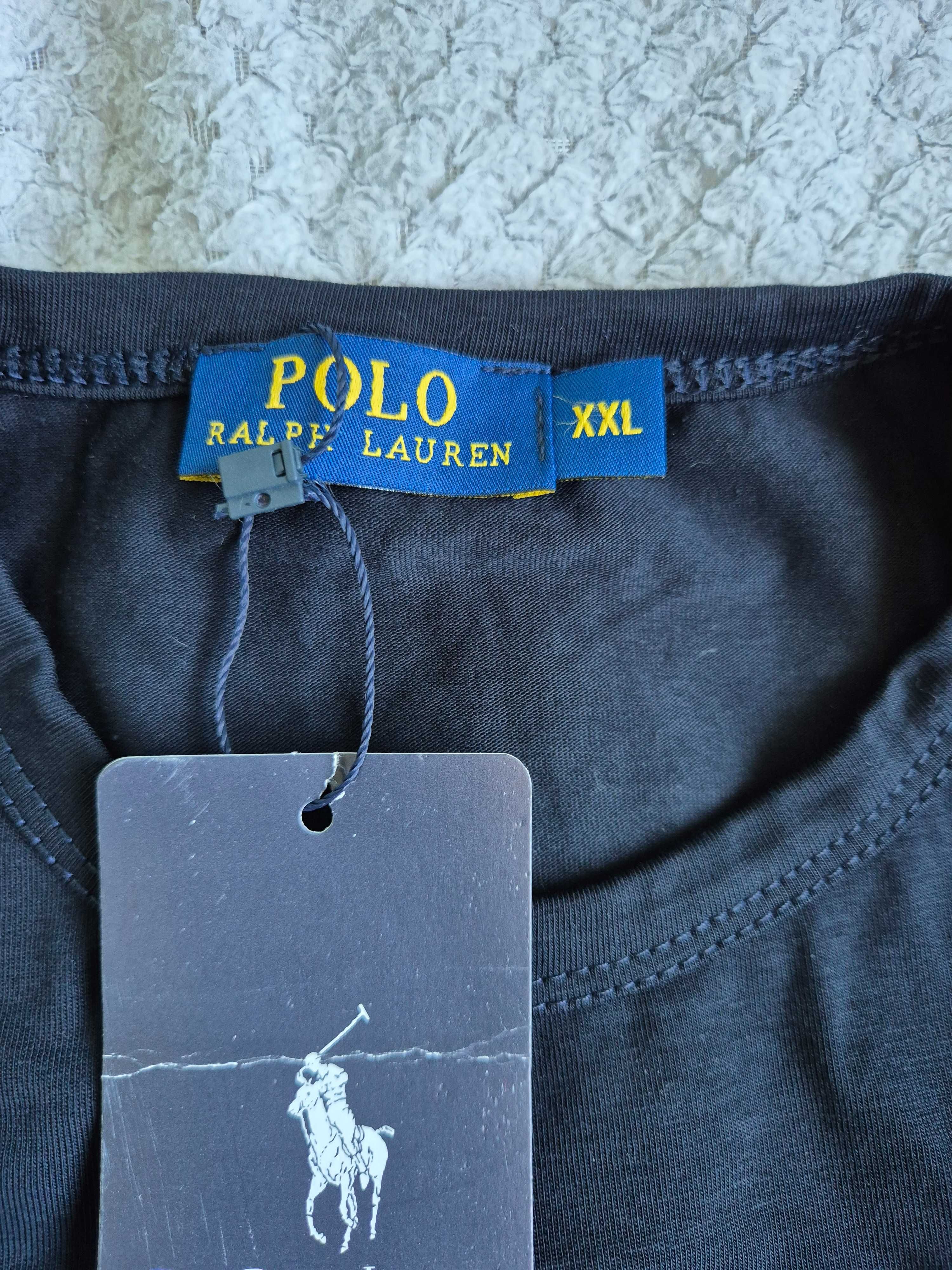 Tshirt Polo Ralph Lauren czarny z małym logo ,XXL
