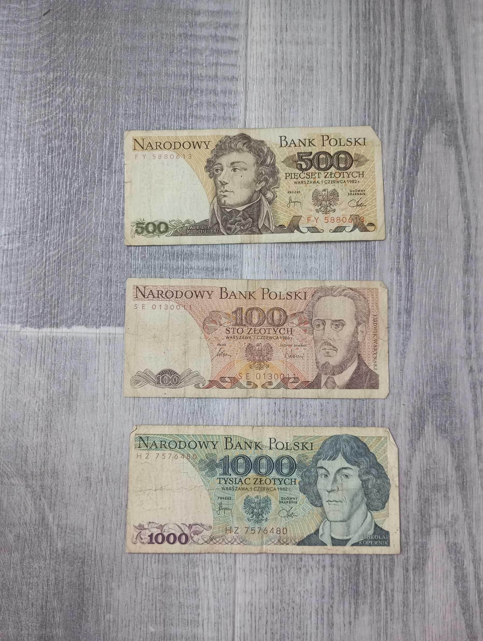 Банкноты Злотые /złoty
