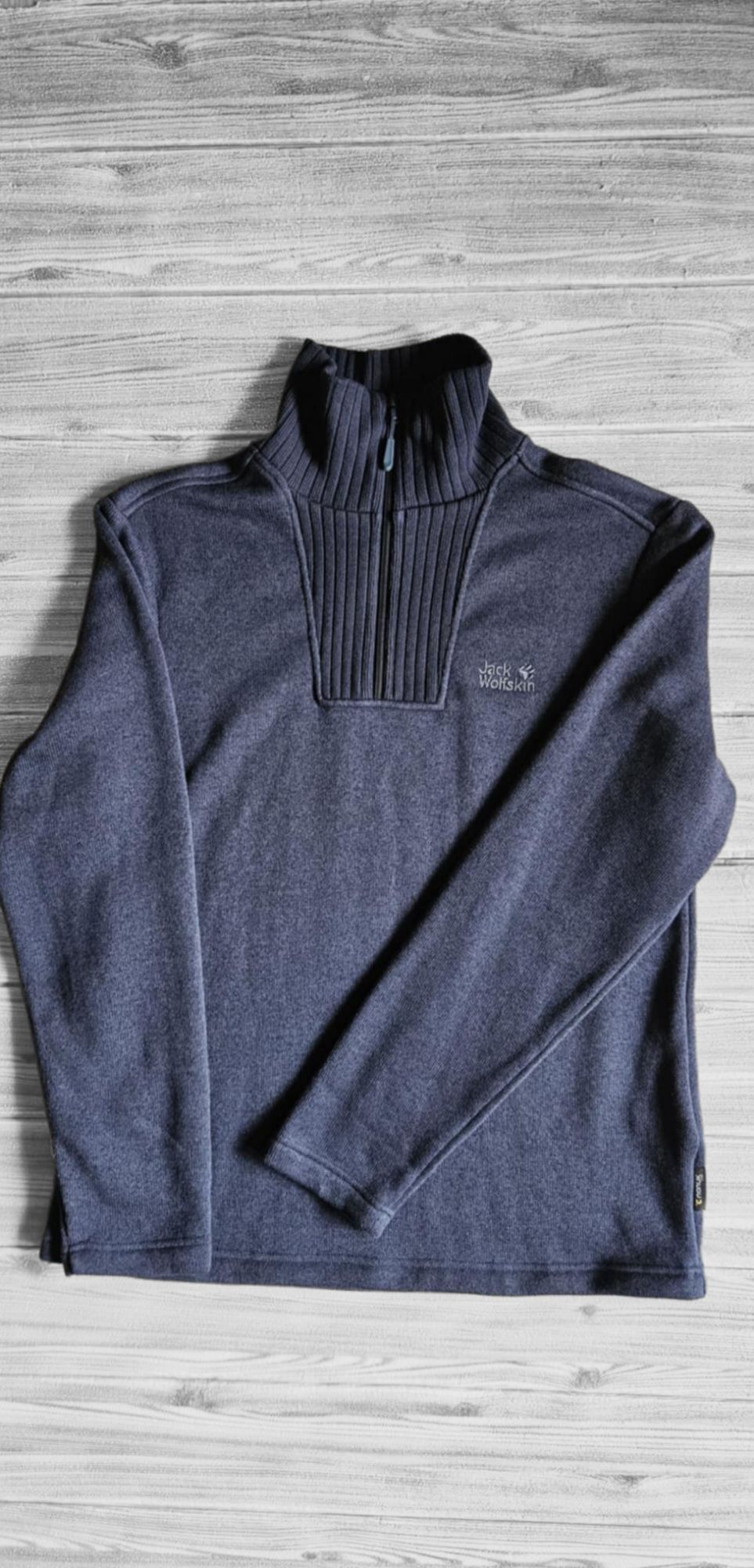 Bluza męska Jack Wolfskin trekkingowa outdoorowa górska polar sweter L