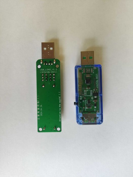 USB тестер Atorch U96 + навантаження 5v (1A/2A/3A)