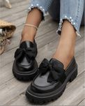 Czarne buty mokasyny 39