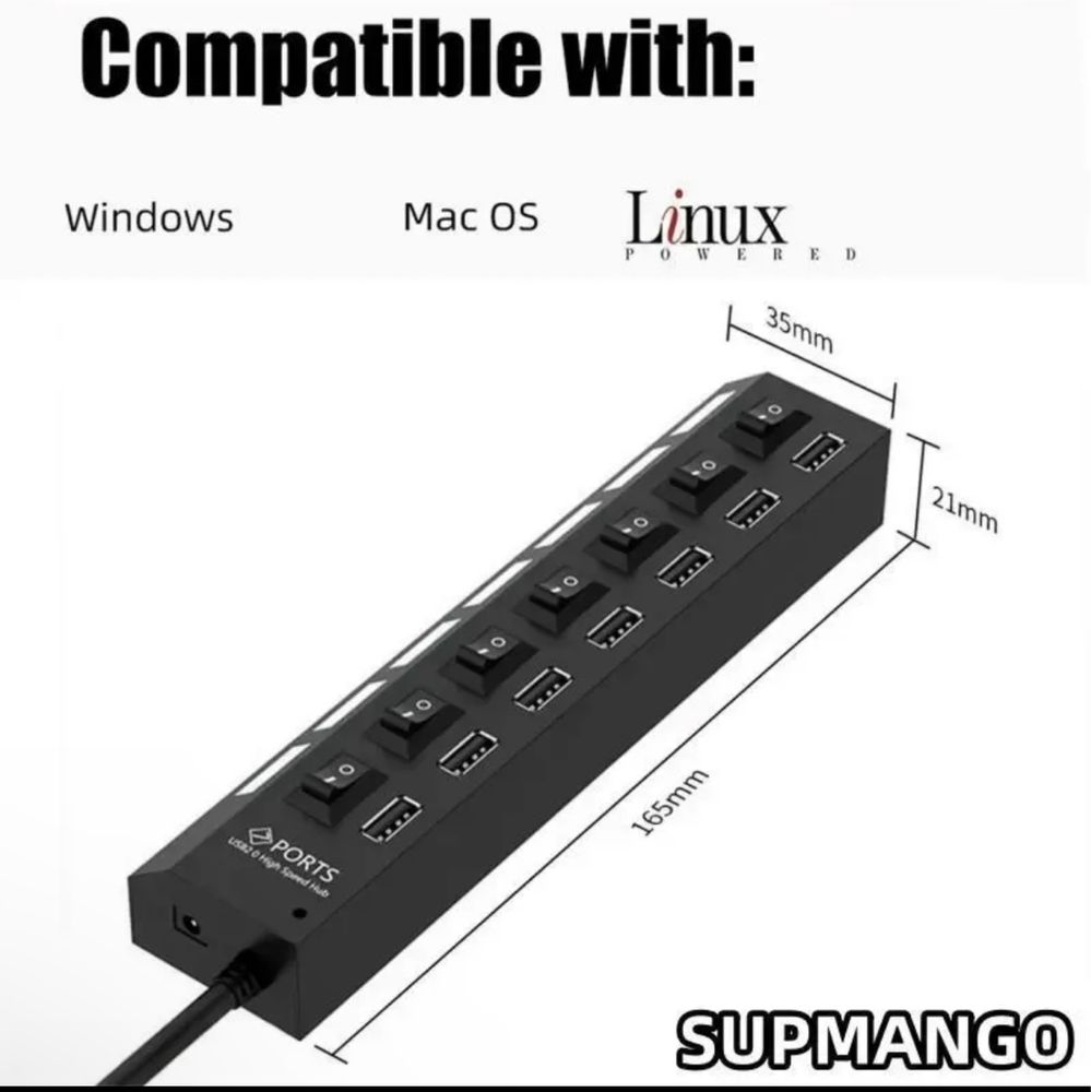 USB Hub Hub USB Adapter Multi Ports