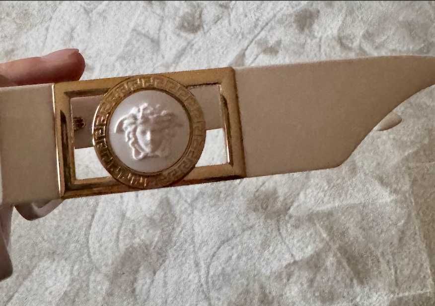 Óculos de Sol Versace – Armação Branca – Excelente Estado