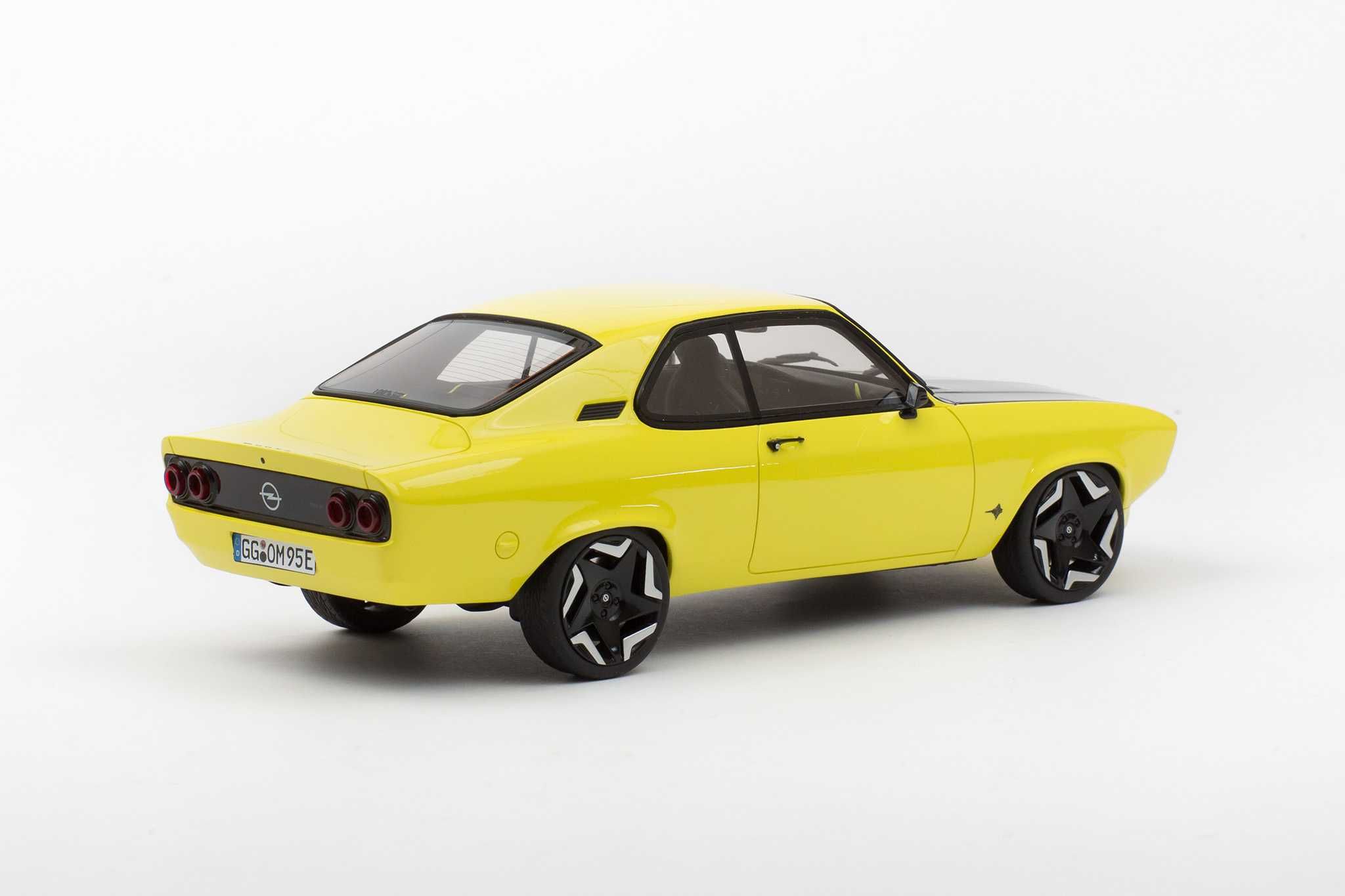 2021 Opel Manta GSE Elektromod Yellow Otto 1:18