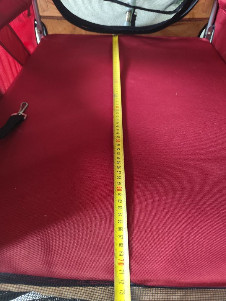 Transporter wózek przyczepka do roweru dla psa do 40 kg