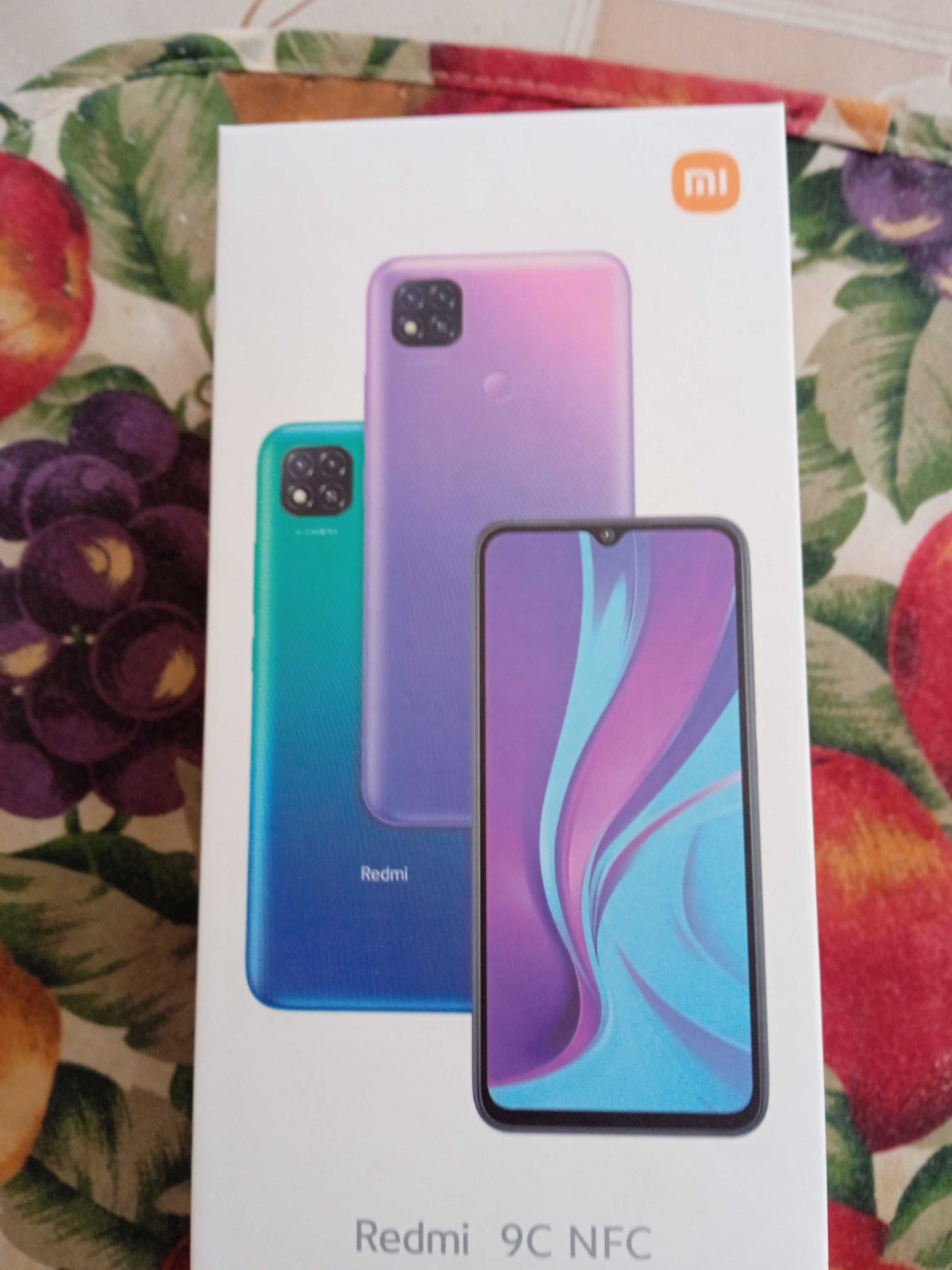 Продам новый телефон на гарантии  Redmi 9 C  NFC