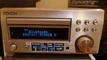 Denon RCD M41 DAB Amplituner Stereo z CD Miniwieża 2.1 z tunerem cyfr.