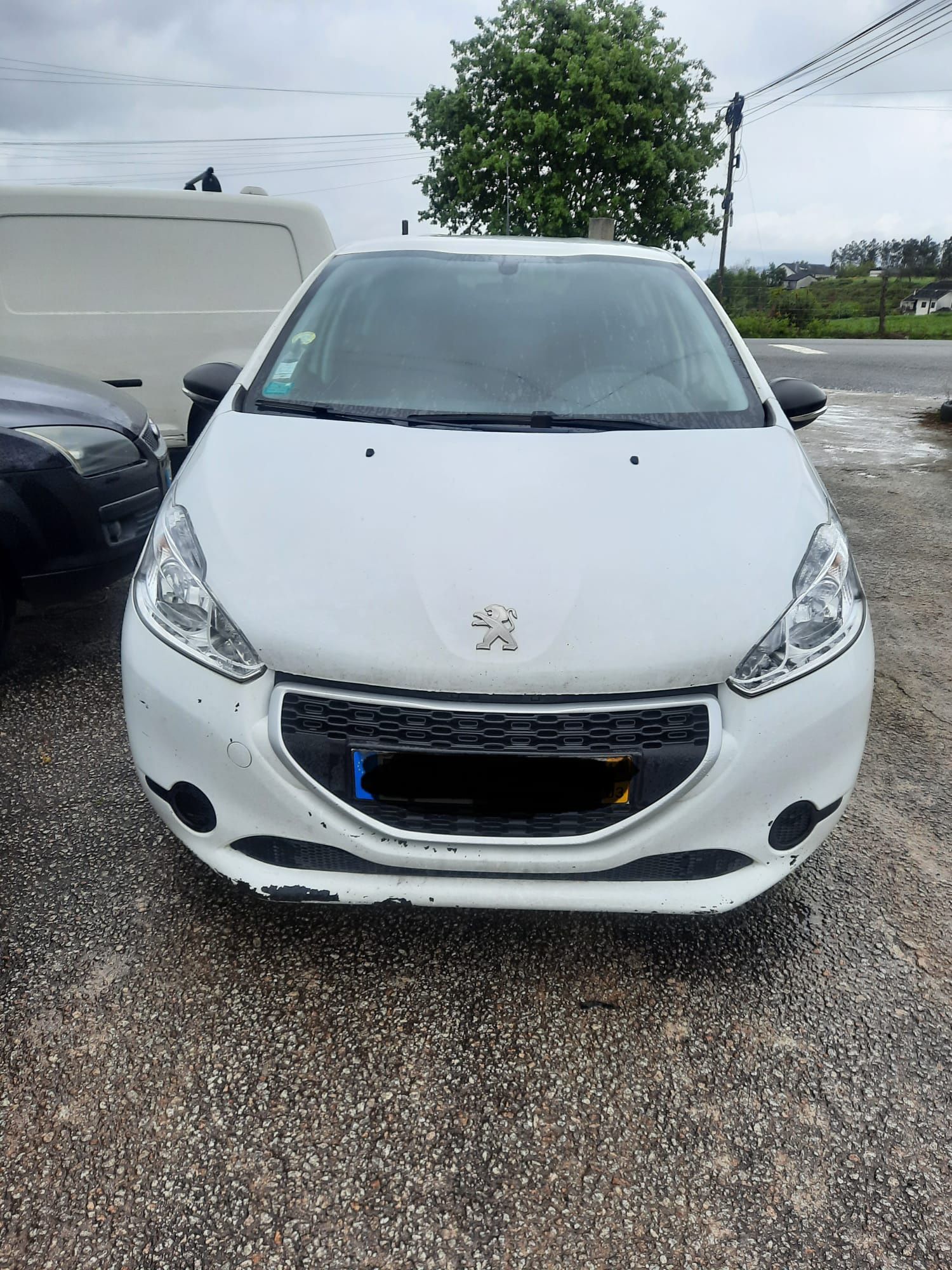 Peças Peugeot 208 1.6hdi motor 9HP, frente completa, kit airbags, tras